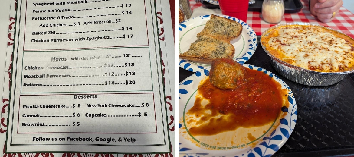 MonDino's Menu