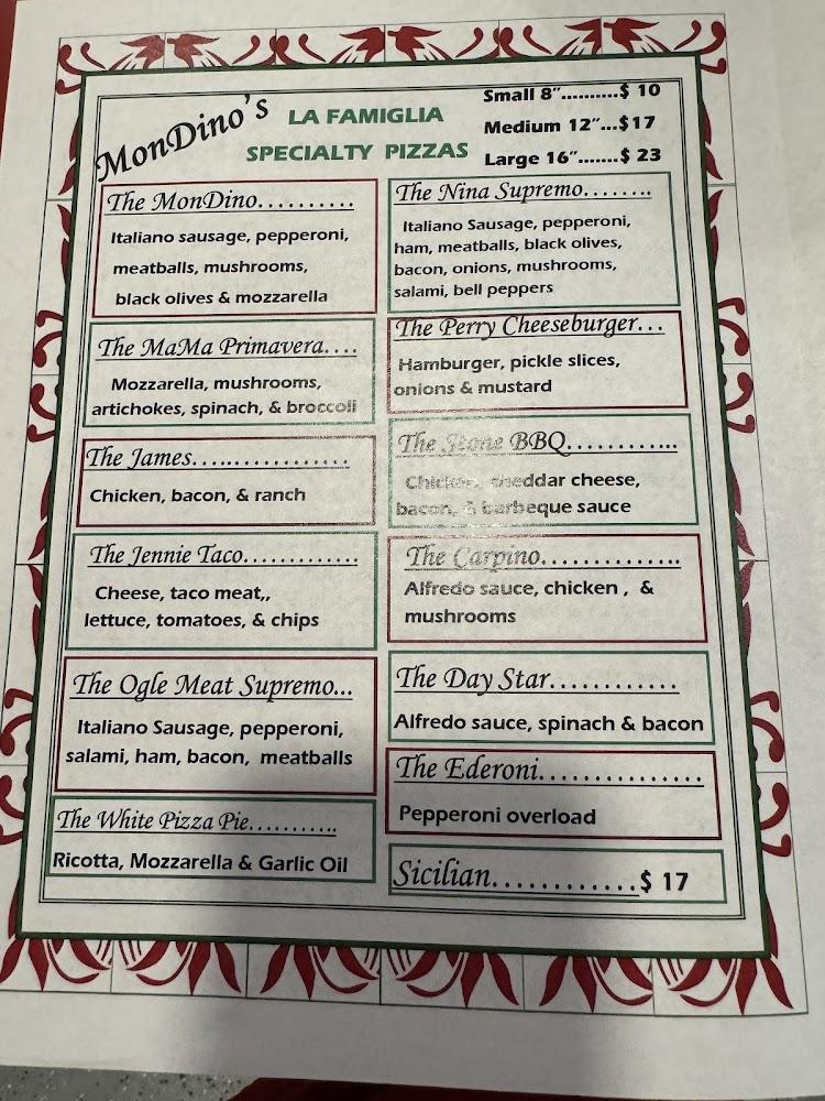 MonDino's Menu image 1