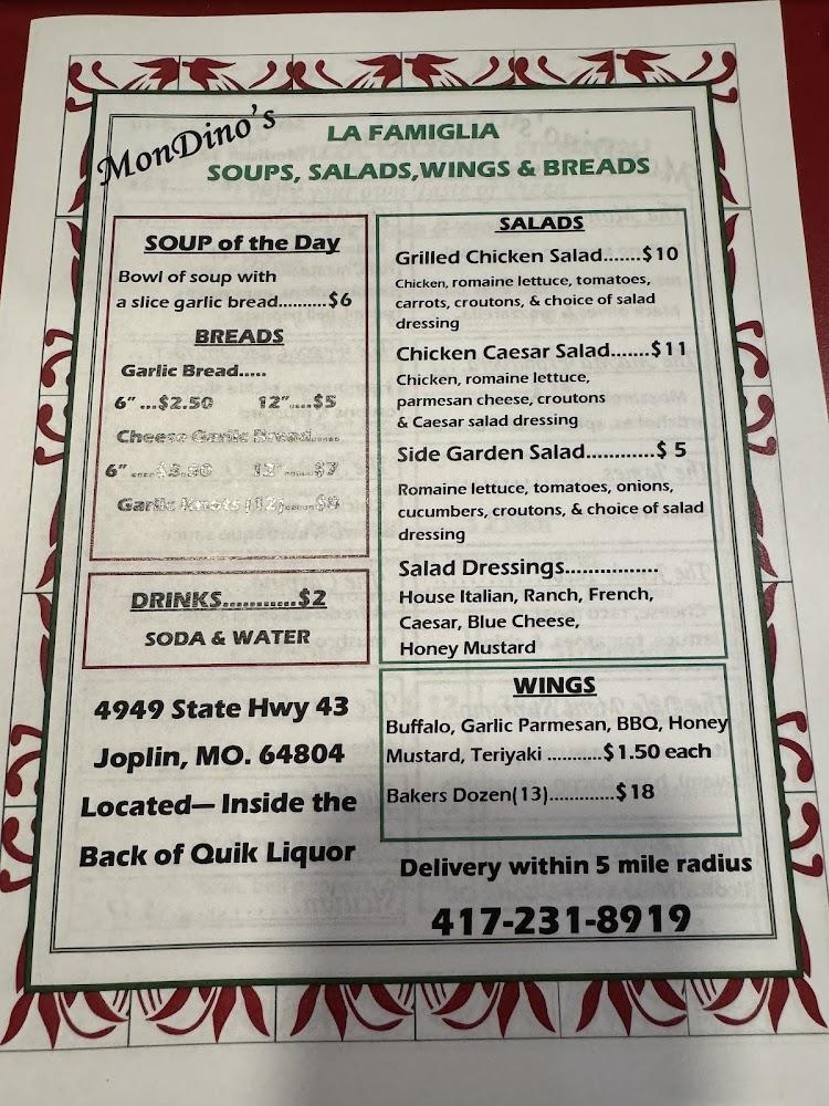 MonDino's Menu image 3
